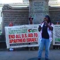 Woman talking at the Ohio Statehouse